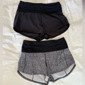 Lululemon Speed Up High-Rise Lined Short 2.5" Bundle